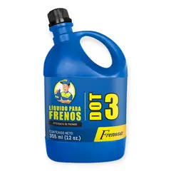 FRENOSA - Liquido de Freno DOT 3 355ml 12 ONZ Azul