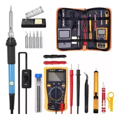 QUICK - Cautin Soldadura Kit Accesorios 60w Temperatura Regulable
