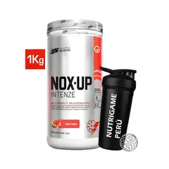 UNIVERSE NUTRITION - NOX UP INTENZE 1Kg Pre Entreno Oxido Nitrico Sabor FRUIT PUNCH +SHAKER