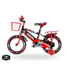 GENERICO - Bicicleta para Niños ARO 20 ROJO CON CANASTO