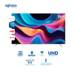 AGHASO - TELEVISOR 70 ULTRA HD 4K
