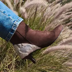 IRISABA - BOTINES DE CUERO PARA MUJER ALONDRA MOCCA