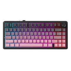 AULA - Teclado Mecanico F75 Pink Switch Leobog reaper Green