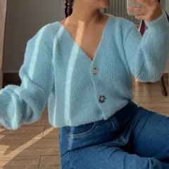 GENERICO - CHOMPA CARDIGAN DE DAMA