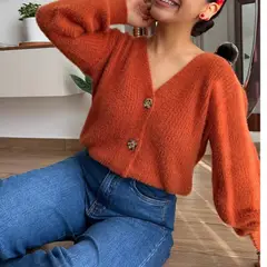 GENERICO - CHOMPA CARDIGAN DE DAMA