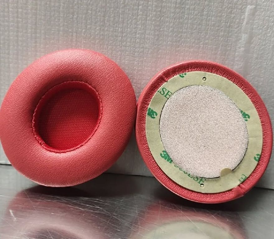 Almohadillas para audífonos Beats Solo 2 y 3 rojo oscuro