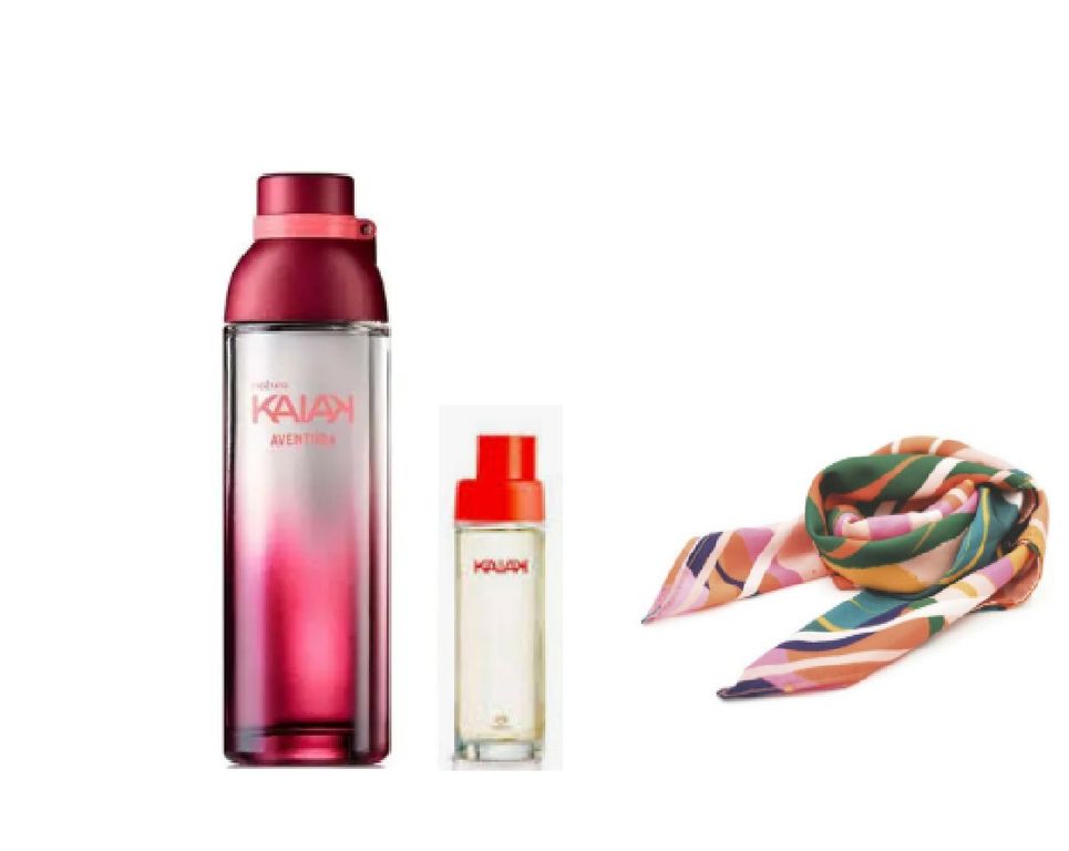 Kaiak aventura femenino 100ml + mini 25ml + tela
