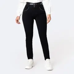 PIONIER - Jean Semi Pitillo Denim Stretch Mujer Aryha