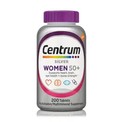 CENTRUM - Silver Women 50+ (200 Tabletas) –