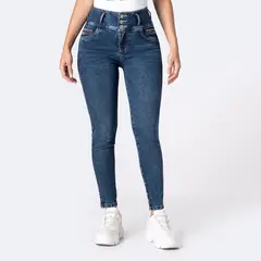 PIONIER - Jean Pitillo Denim Stretch Mujer Naommy