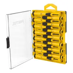PRETUL - Juego con 15 desarmadores de joyero