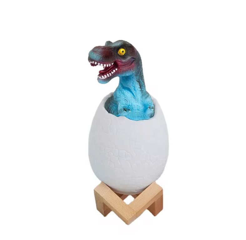 Lampara de dinosaurio 3D Multicolor Led
