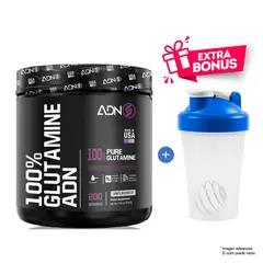ADN - Nutrition GLUTAMINE 500 GRAMOS - 200 SERVICIOS