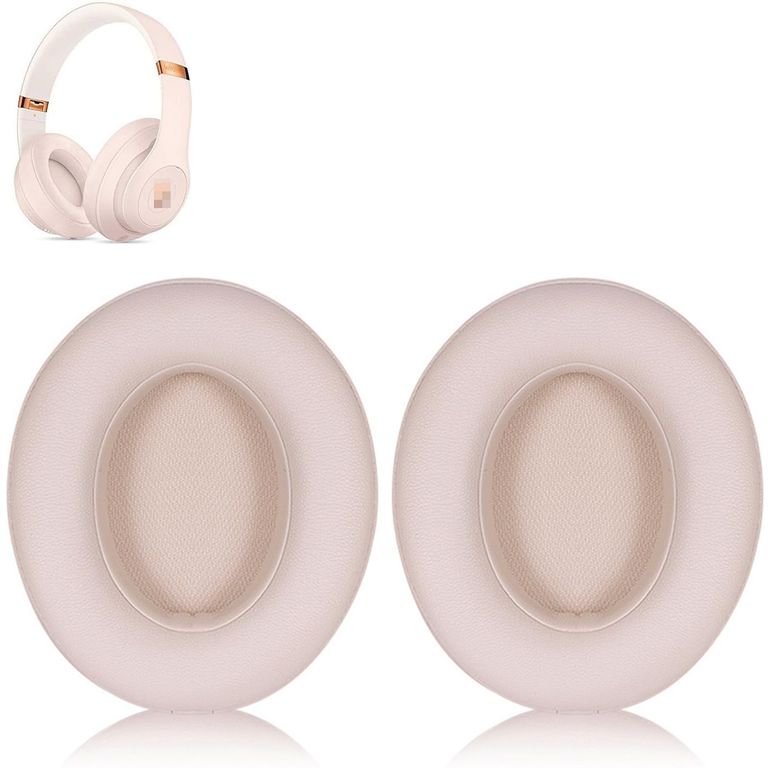 Almohadillas para audífonos Beats Studio 2.0 y 3.0 crema