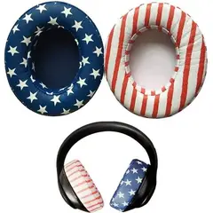 GENERICO - Almohadillas para audífonos Beats Studio 2.0 y 3.0 bandera usa