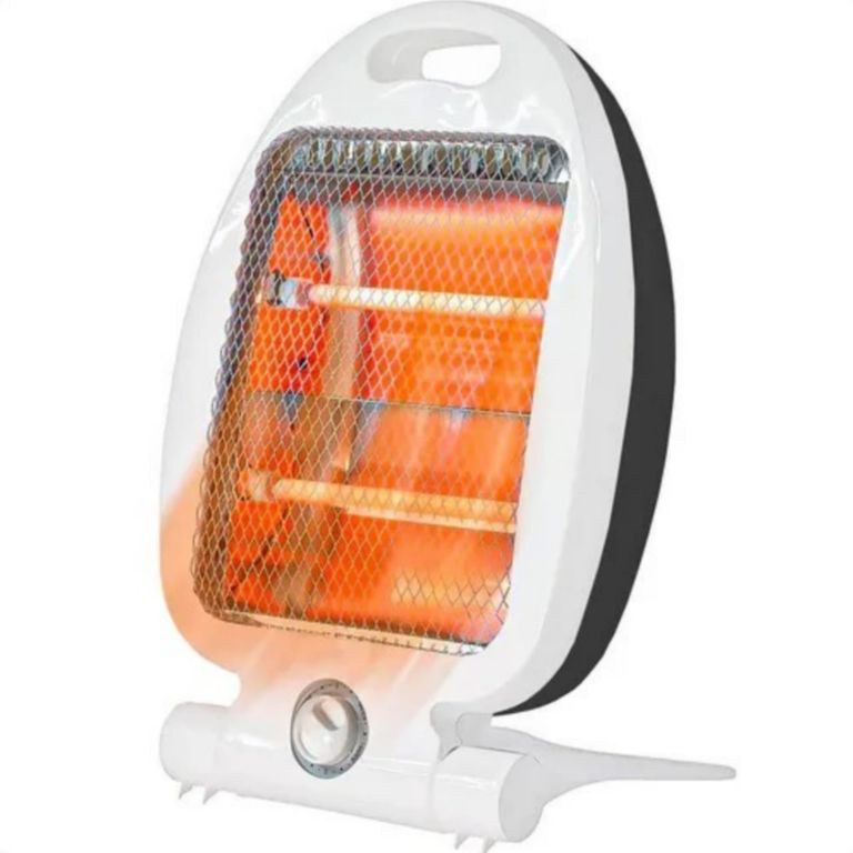 Calefactor ELECTRICA Estufa 800W Con 2 Focos QR-90D