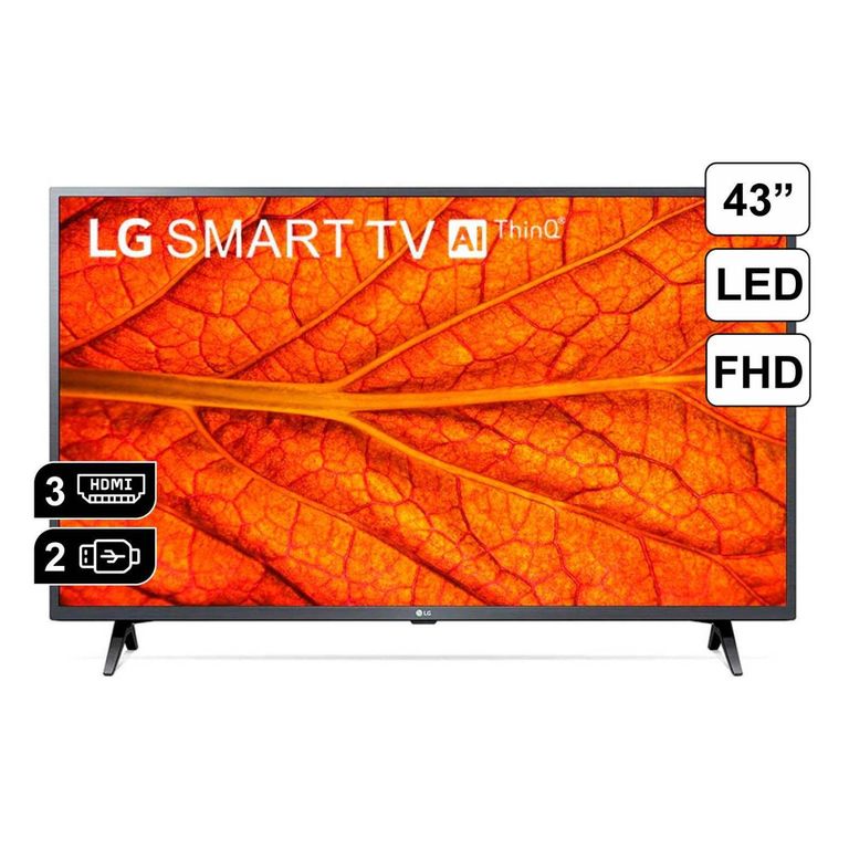 Televisor 43 FHD Smart TV con ThinQ AI 43LM6370PS
