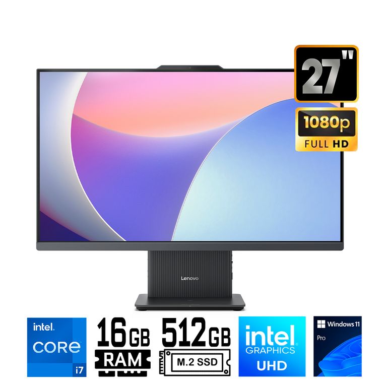 All In One IdeaCentre 27IRH9 Intel Core i7-13620H Ram 16GB SSD 512Gb 27" FHD Win 11