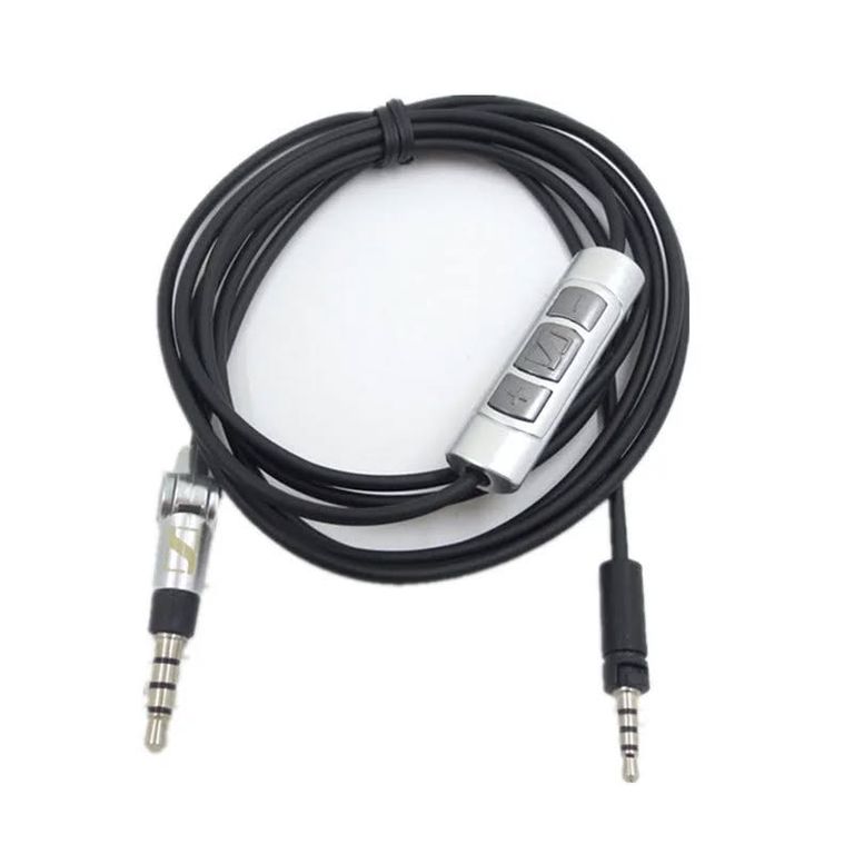Cable aux para audífonos Sennheiser Momentum 4,0 3,0 2,0 1,0 HD1 NEGRO