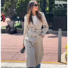 BETWEEN US - Gabardina Trench Invierno