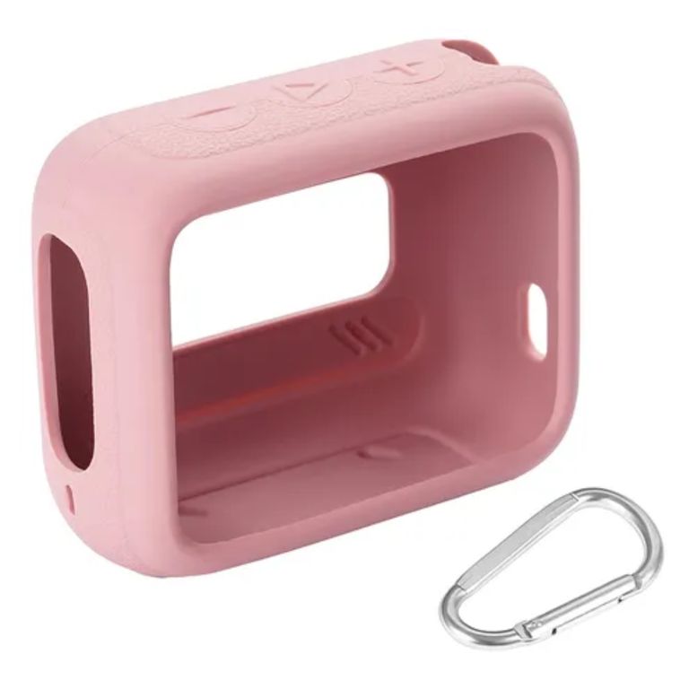 Funda Case De Silicona Para Jbl Go 4 rosado