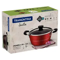TRAMONTINA - Olla 20 Cm Sicilia Rojo 20402/720