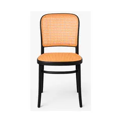 IKASA - Silla de comedor Franz negro beige de Comodoy