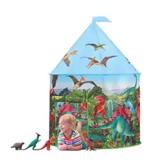 GAME POWER - Carpa Casita Para Niños Castillo Dinosaurios