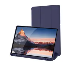 CASE - Funda Para Samsung Galaxy Tab S6 Lite 10.4 COLOR AZUL SMART COVER
