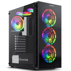 MICRONICS - Case Gamer TITANIUM MIC GC703 6FAN ARGB