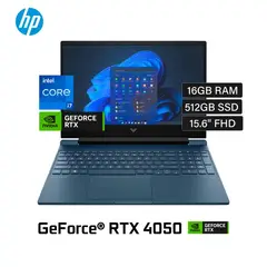 HP - Laptop Victus 15-FA1163DX Intel Core i7 12650H RAM 16GB 512GB SSD Nvidia RTX 4050 6GB 15.6"