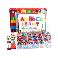 GENERICO - Set de Aprendizaje Pizarra con Alfabeto Magnético 253pcs