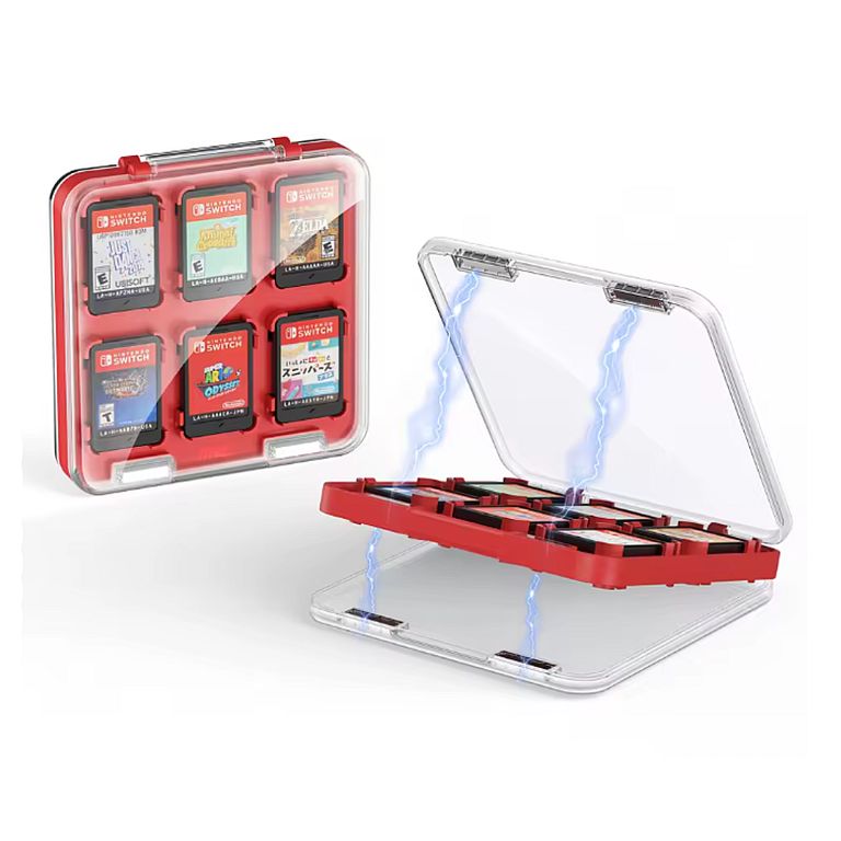 Estuche Case Magnetico Portajuegos Para Nintendo Switch 1 2