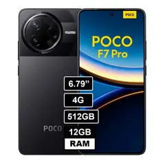 XIAOMI - Celular Poco F7 Pro 512GB 12GB Color NEGRO