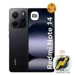 XIAOMI - Redmi Note 14 – 6GB RAM + 128GB ROM – Midnight Black