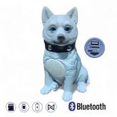 GENERICO - Parlante Bluetooth CH-M242 DOG Lobito Small TFUSB