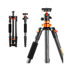 K&F CONCEPT - Tripode KF09094 - SA225C1 Fibra de Carbono