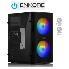 ENKORE - Case Gamer KINGDOM ENC 3003R 230W 2FAN 12CM ARGB