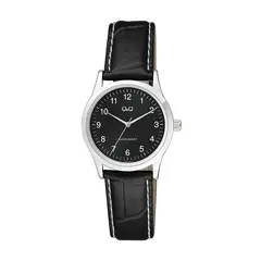 Q&Q - Reloj Para Mujer Resistente Al Agua Negro
