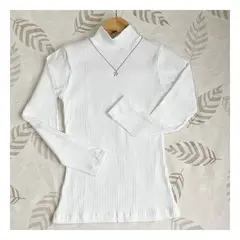 RYBIU IMPORT - Cafarena Mujer Cuello Alto Manga Larga