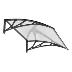 QUICK - Alero Listo 080x120mt Curvo Transparente Bighouse