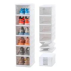 OEM - Zapatera Acrilica 6 Niveles plegable