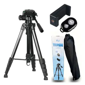 U BUY - Trípode Celular Cámara Portátil Aluminio Negro