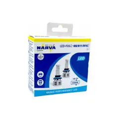 NARVA - Focos LED Para Auto Coche Fog LED H8 H11 H16