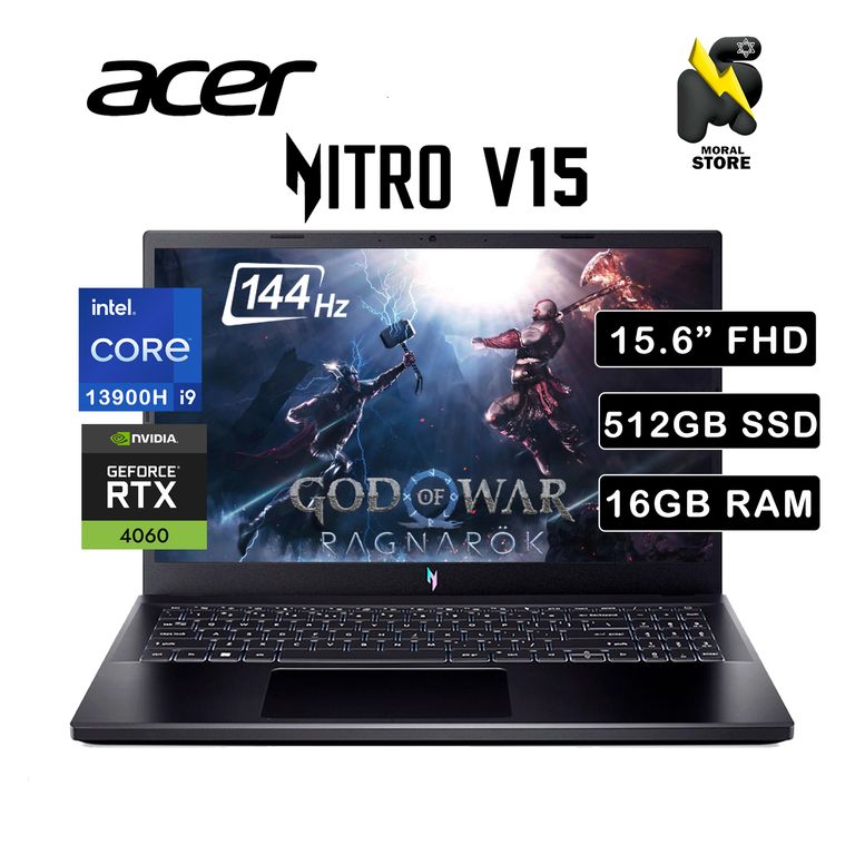 LAPTOP NITRO NITRO V15-51-93PU / INTEL i9-13900H / 512 GB SSD / 16 GB / RTX 4060 / 15.6" 144HZ