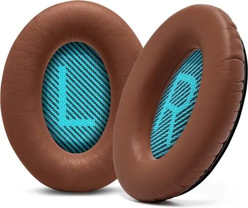 Almohadillas para audífonos BOSE QC35II QC35 QC25 QC15 AE2 MARRON