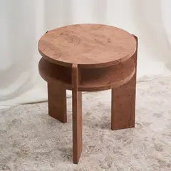 ELIA - Mesa Auxiliar Oreo - Color Ocre