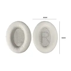 GENERICO - Almohadillas para audífonos BOSE QC35II QC35 QC25 QC15 AE2 blanco