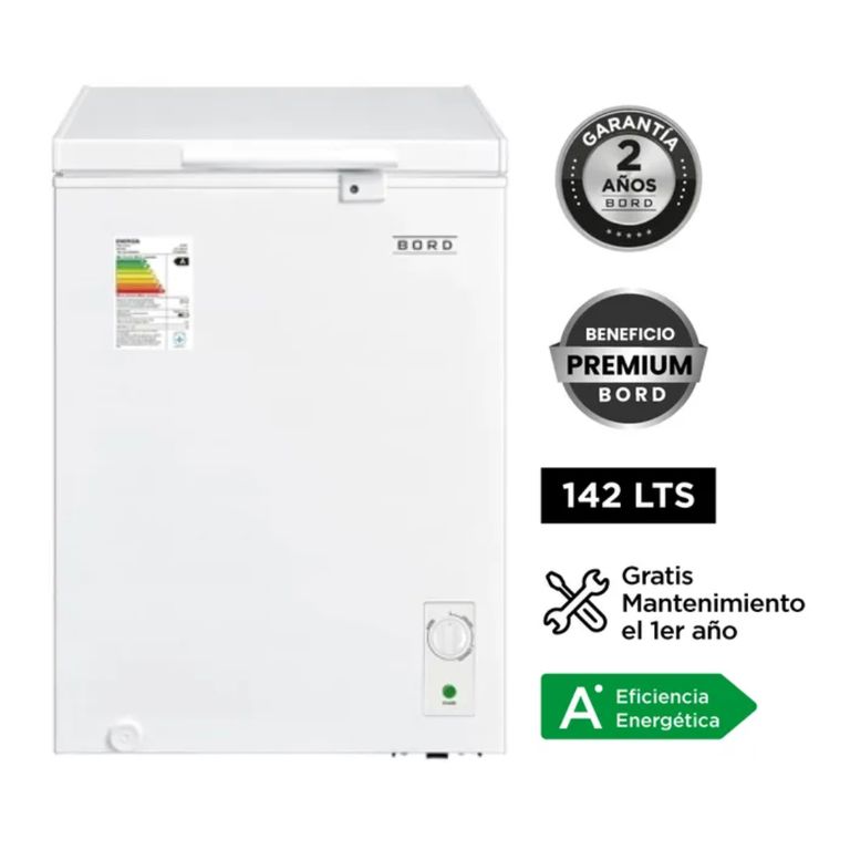 Congeladora 142LT Blanca C0142BM