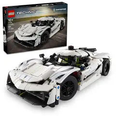 LEGO - Technic 42184 Hipercoche Koenigsegg Jesko Blanco